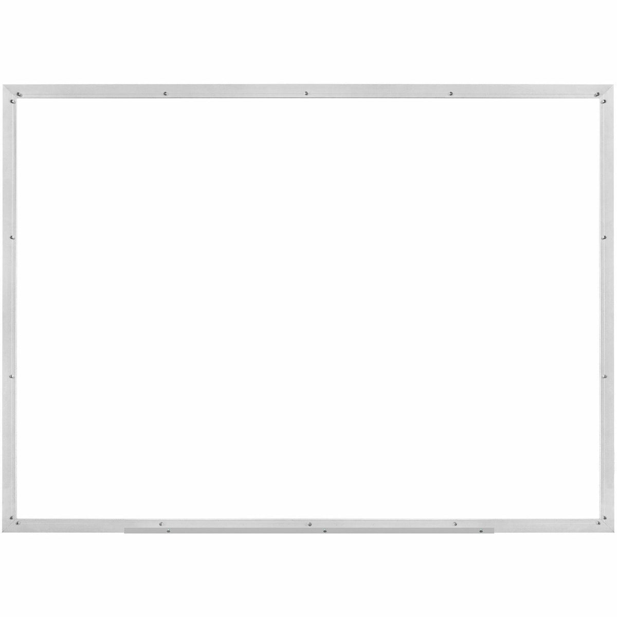 Lorell Dry-erase Board - 48" (4 ft) Width x 36" (3 ft) Height - White Styrene Surface - White Aluminum Frame - Rectangle - 1 Each