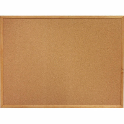 Lorell Bulletin Board: 48x72 Cork Surface - Oak Frame - Boards