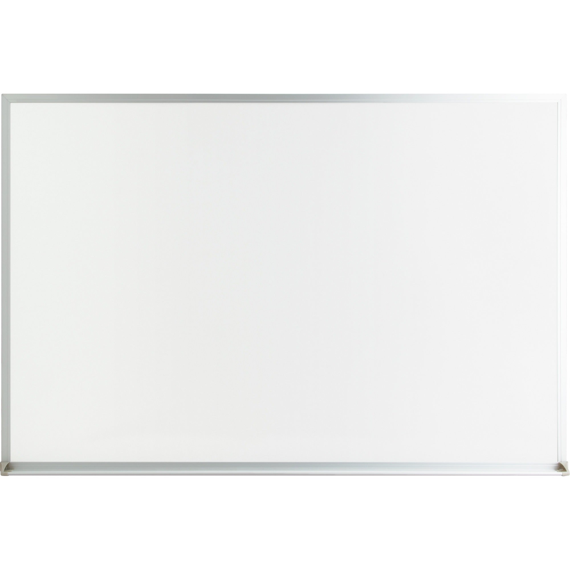 Lorell Economy Dry-erase Board: 48x36’’ White Melamine Surface - Dry Erase Boards