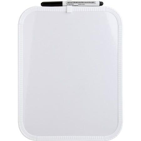Lorell Personal Whiteboard: Compact 11x8.5’’ Melamine Surface - Dry Erase Boards
