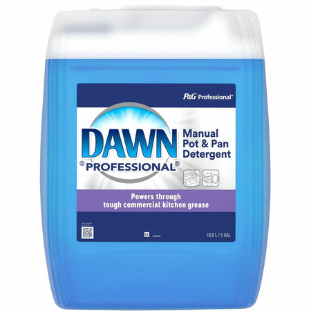 Dawn Manual Pot & Pan Detergent - 640 fl oz (20 quart) - Original Scent - Long Lasting - Translucent Blue - 1 Each