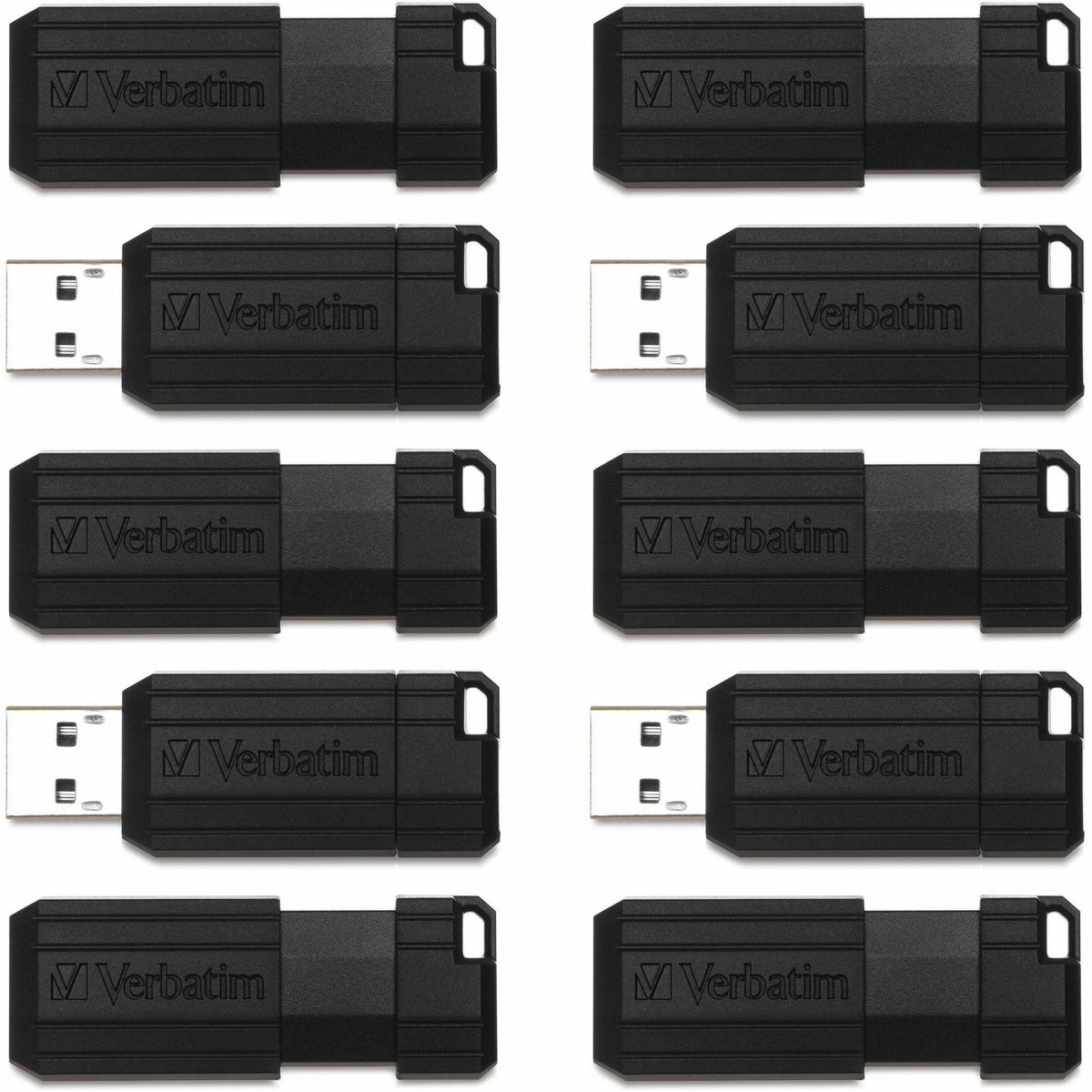 Microban 32GB PinStripe USB Flash Drive Business Pack - Reliable Storage Solution - Memory & Drives