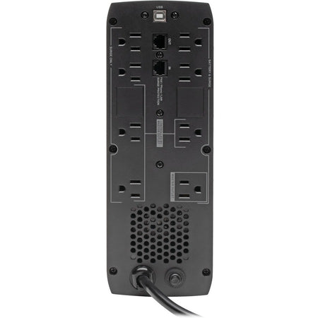 Tripp Lite series ECO1500LCD 1440VA Tower UPS - Rear
