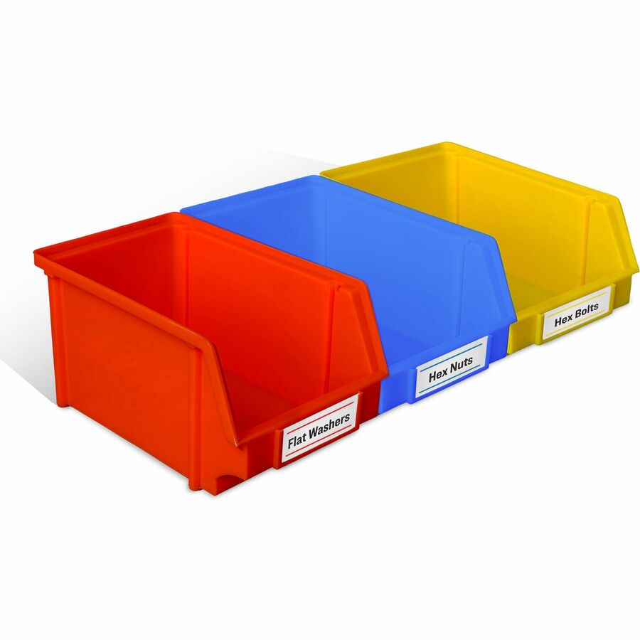 Avery®  Surface Safe ID Label - 1 5/8" Width x 3 5/8" Length - Removable Adhesive - Rectangle - Laser, Inkjet - White - Film - Water Resistant - 12 / Sheet - 25 Total Sheets - 300 Total Label(s) - 300 / Pack