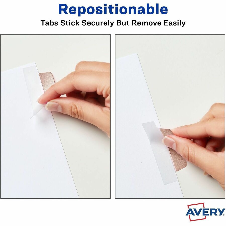 Avery&reg; UltraTabs Repositionable Margin Tabs - Alternate-Image2