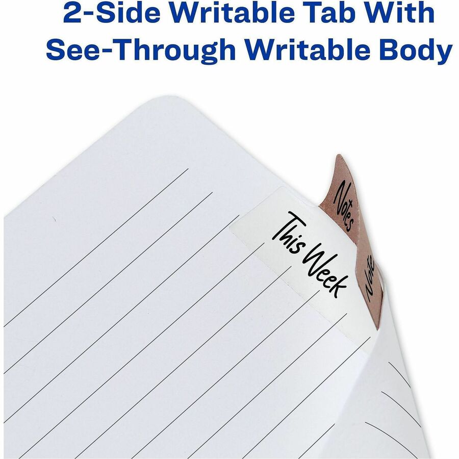Avery&reg; UltraTabs Repositionable Margin Tabs - Alternate-Image4