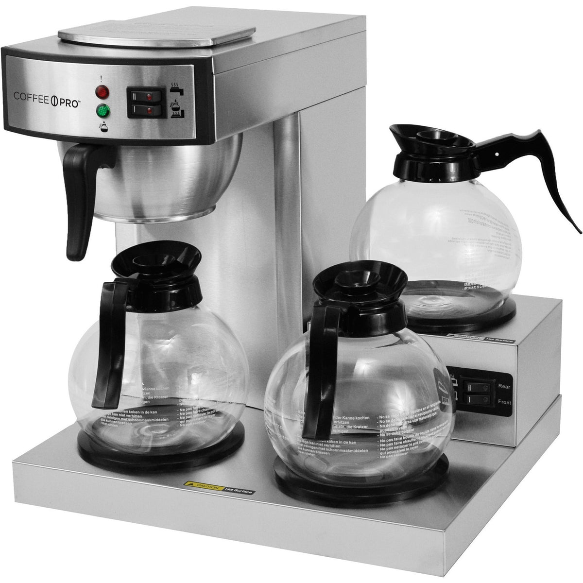 Coffee Pro 3-Burner Commercial Coffee Brewer - 2000