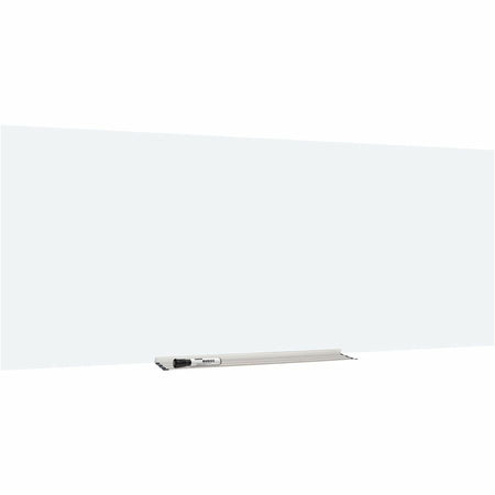 Lorell Magnetic Glass Dry-Erase Board - Right