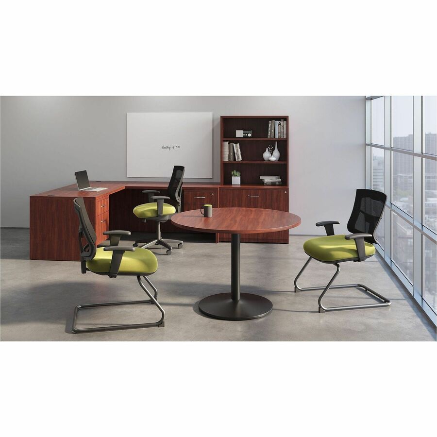 Lorell Magnetic Glass Dry-Erase Board - Alternate-Image1