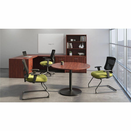 Lorell Magnetic Glass Dry-Erase Board - Alternate-Image1