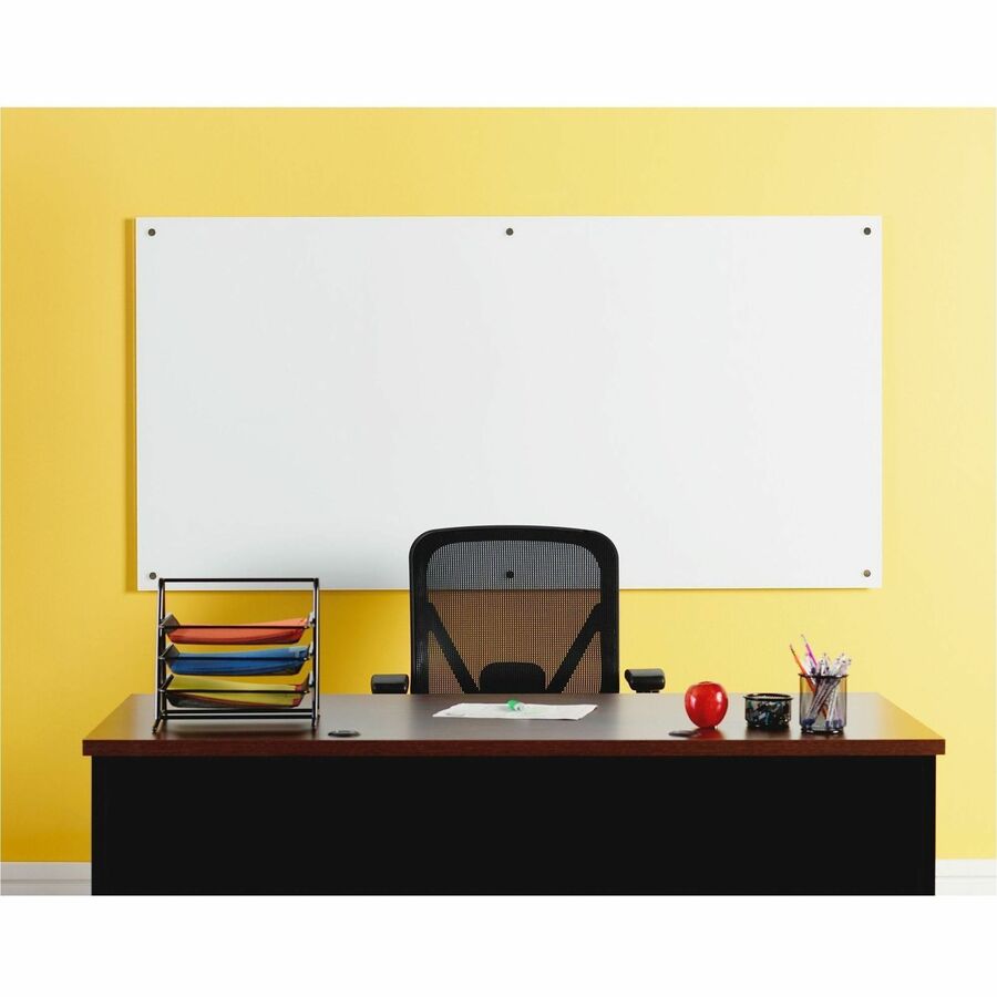 Lorell Premium Glass Dry-Erase Board - Alternate-Image1
