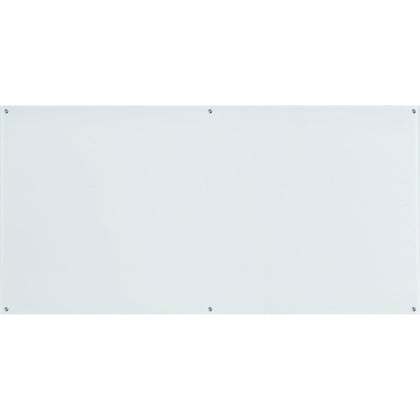 Lorell Premium Glass Dry-Erase Board - 8x4 ft - White Surface - Dry Erase Boards
