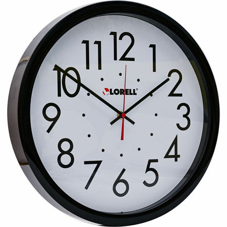 Lorell 14-1/2" Self-Set Wall Clock - Right