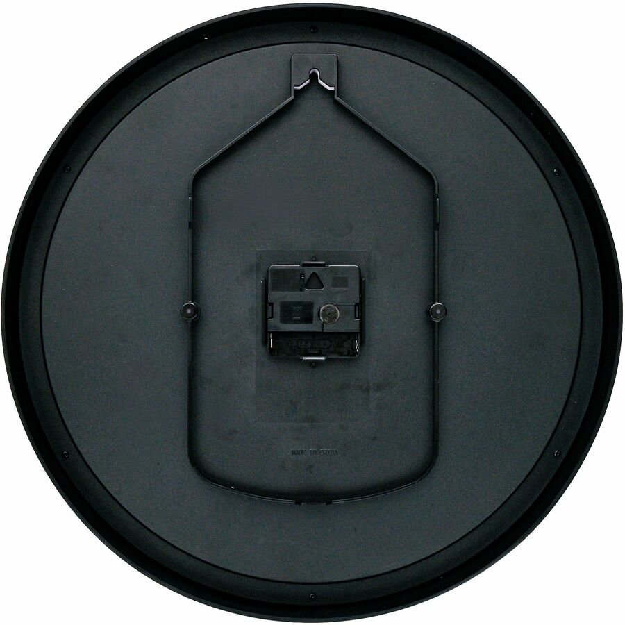 Lorell 14-1/2" Self-Set Wall Clock - Rear