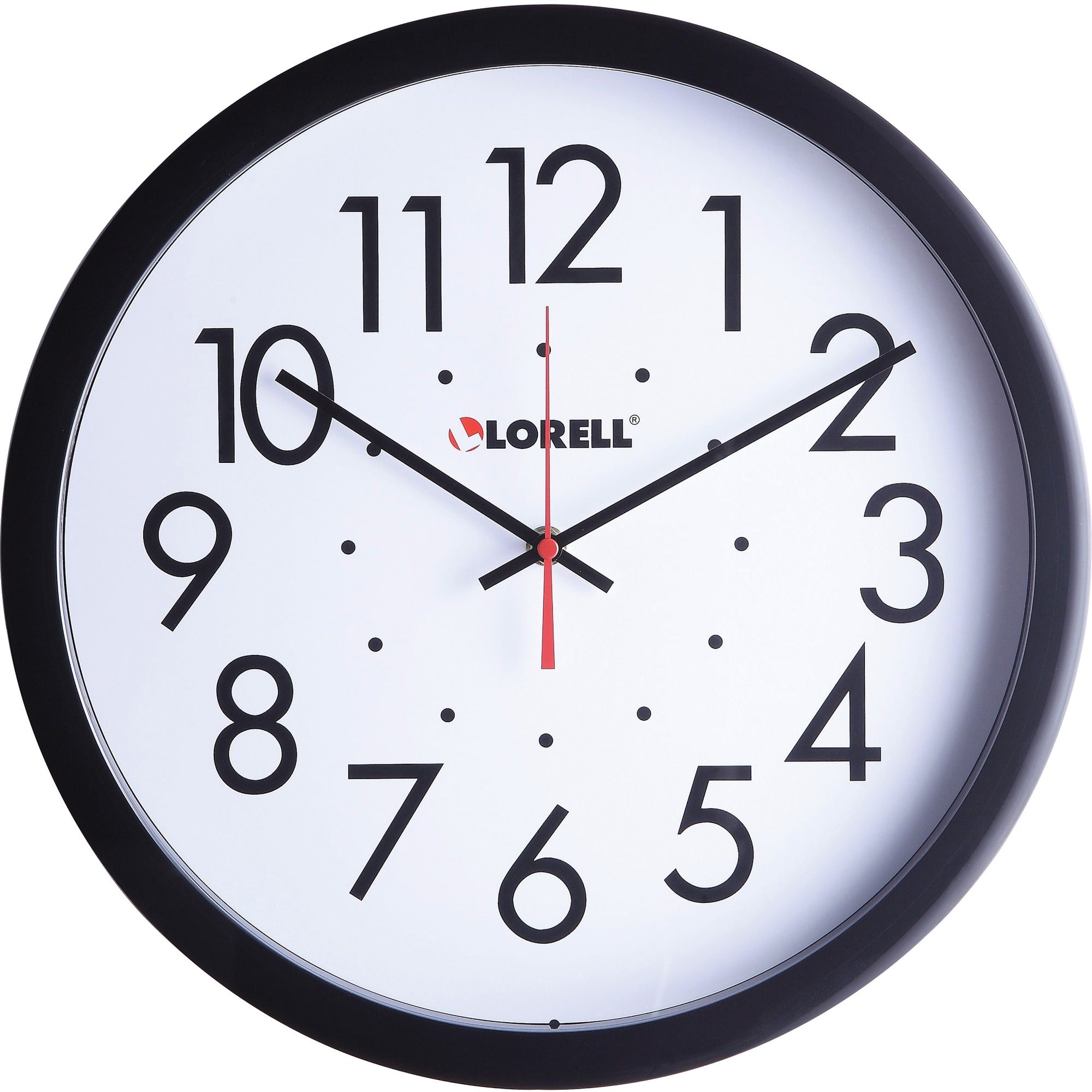 Lorell 14-1/2" Self-Set Wall Clock - 2000