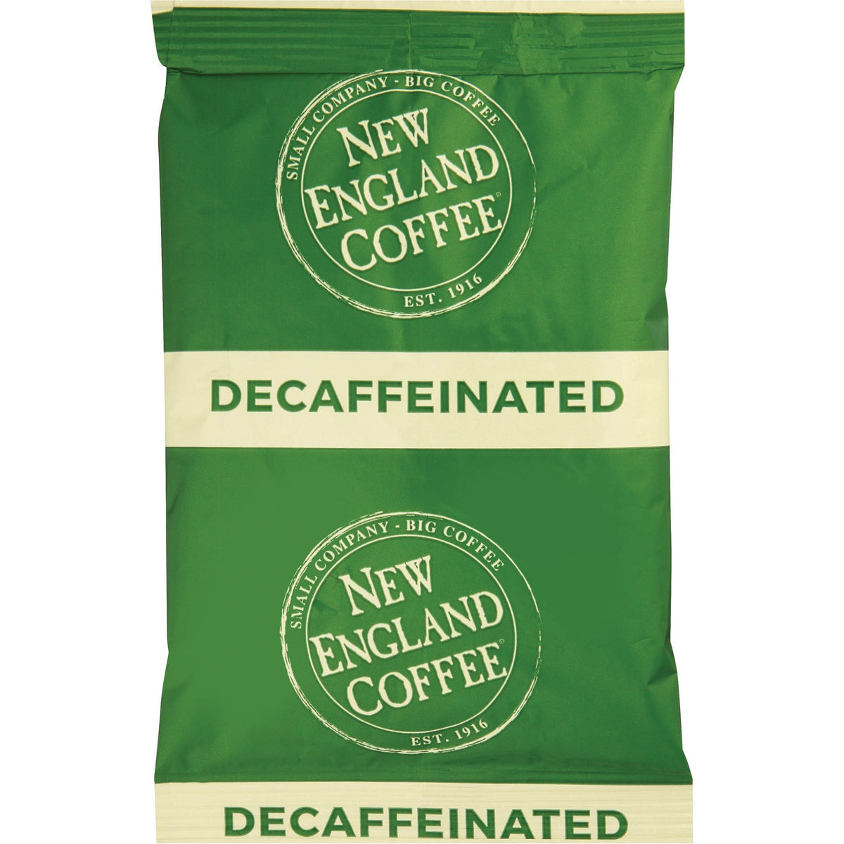 New England Coffee® Portion Pack Decaf Breakfast Blend Coffee - Light/Medium - 2.5 oz Per Pack - Portion Pack - Decaffeinated - 24 / Carton
