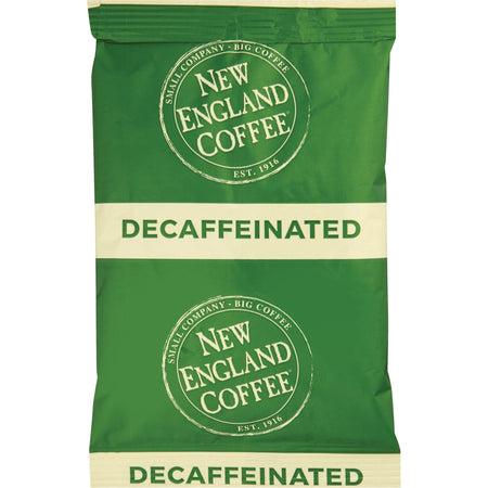 New England Coffee® Portion Pack Decaf Breakfast Blend Coffee - Light/Medium - 2.5 oz Per Pack - Portion Pack - Decaffeinated - 24 / Carton