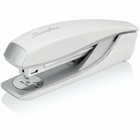 Swingline NeXXt Series Style Desktop Stapler - Staples Upto 40 Sheet - Holds Upto 210 Staple - Full Strip - White - Metal - 1 Each