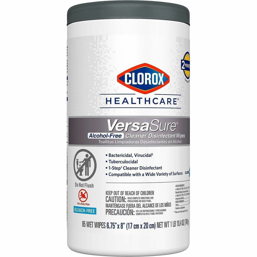 Clorox Healthcare VersaSure Cleaner Disinfectant Wipes - Alternate-Image1