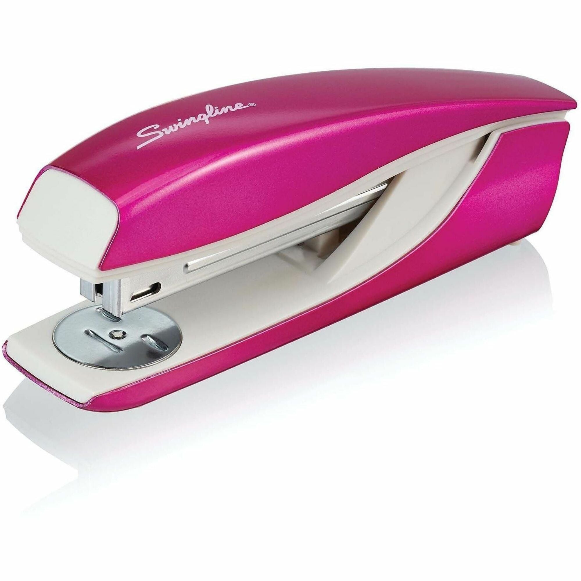 Swingline NeXXt Series WOW Desktop Stapler - Staples Upto 40 Sheet - Pink - Metal - 1 Each