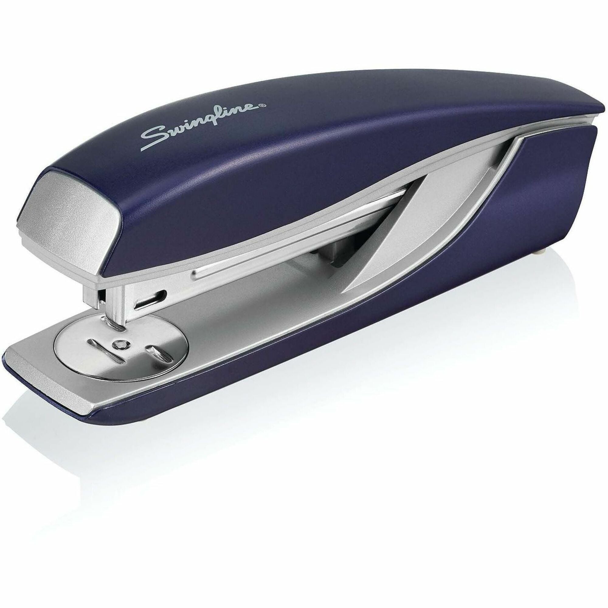Swingline NeXXt Series Style Desktop Stapler - Staples Upto 40 Sheet - Holds Upto 210 Staple - Full Strip - Purple - 1 Each