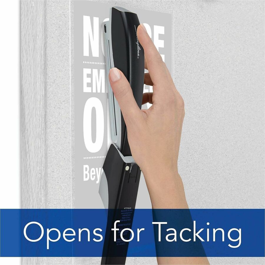 Swingline NeXXt Series Style Desktop Stapler - Staples Upto 40 Sheet - Holds Upto 210 Staple - Full Strip - Black - 1 Each