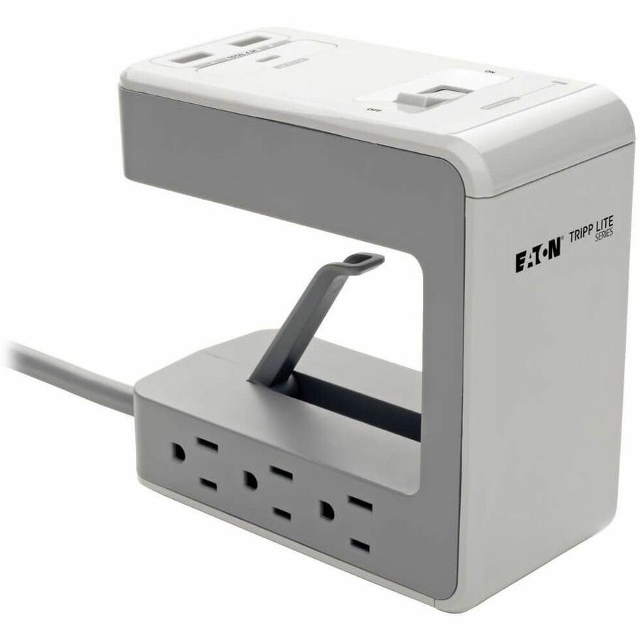 Tripp Lite series Protect It! TLP648USBC 6-Outlet Surge Suppressor/Protector - 6 x NEMA 5-15R, 2 x USB - 1800 VA - 1080 J - 120 V AC Input - 8 ft