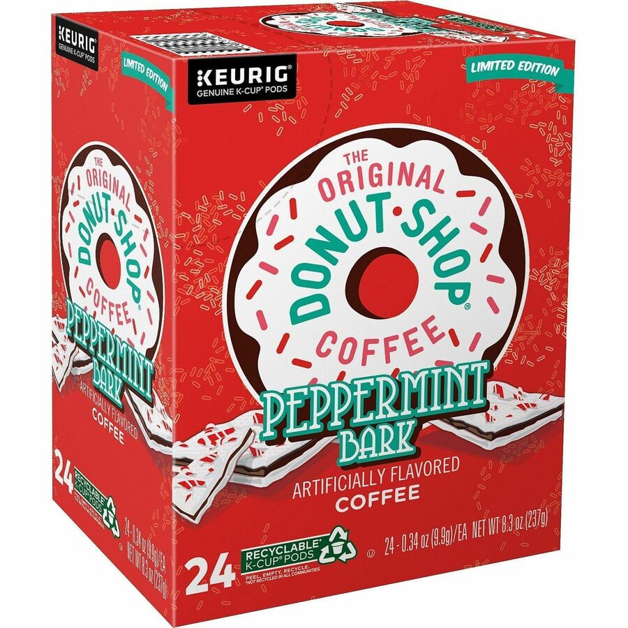 The Original Donut Shop&reg; K-Cup, Pod Peppermint Bark Coffee - Right