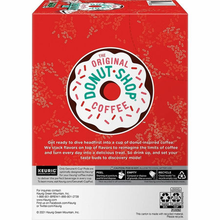 The Original Donut Shop&reg; K-Cup, Pod Peppermint Bark Coffee - Rear