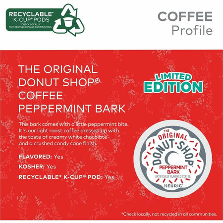 The Original Donut Shop&reg; K-Cup, Pod Peppermint Bark Coffee - Alternate-Image7