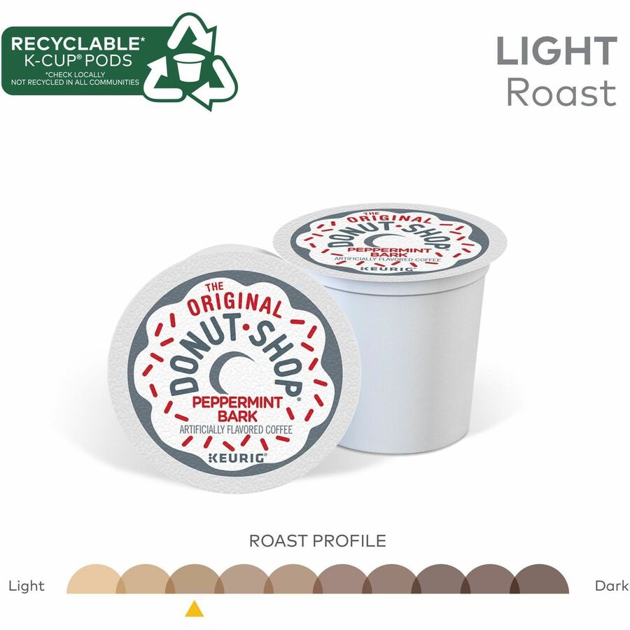 The Original Donut Shop&reg; K-Cup, Pod Peppermint Bark Coffee - Alternate-Image8