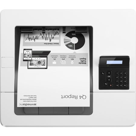 HP LaserJet Pro M501 M501dn Desktop Laser Printer - Monochrome - Top