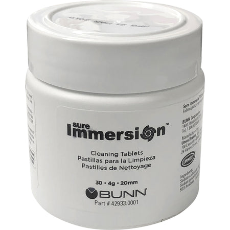 BUNN Trifecta Cleaning Tablets - For Coffee Brewer - Assorted - 30/Jar - 1 Each