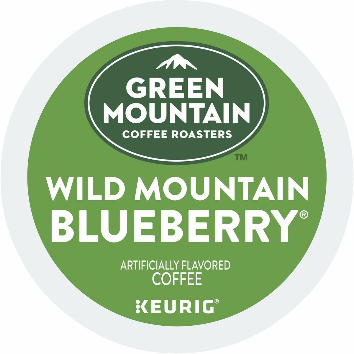 Green Mountain Coffee Roasters® K-Cup Wild Mountain Blueberry Coffee - Compatible with Keurig Brewer - K-Cup - Mountain Blueberry - 24/Box - 4 / Carton