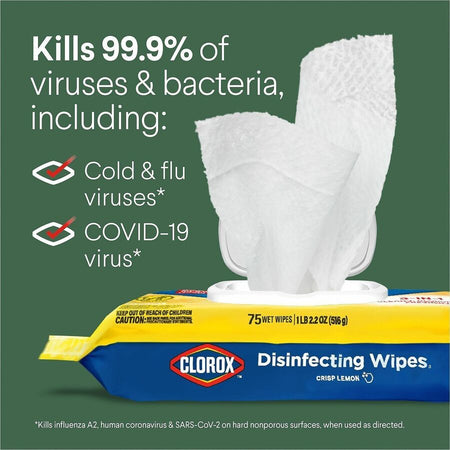 Clorox Disinfecting Cleaning Wipes Flex Pack - Alternate-Image3