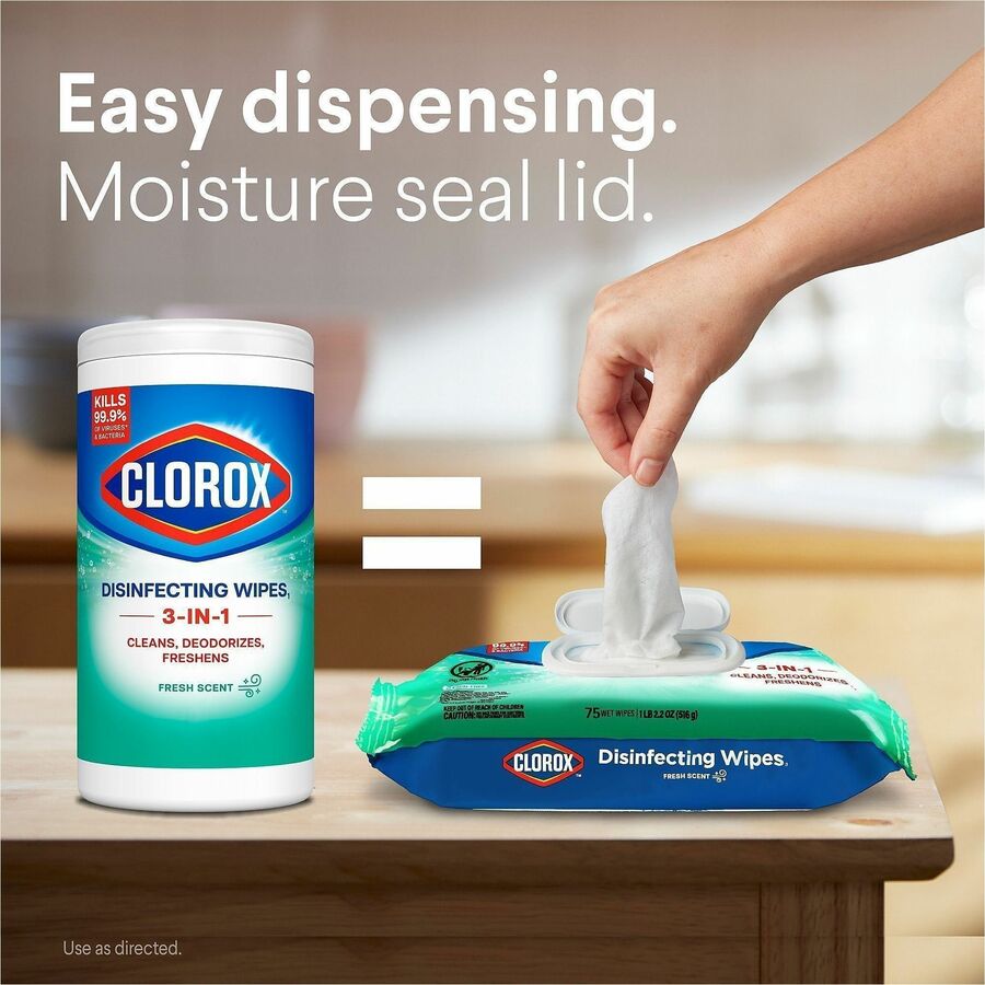 Clorox Disinfecting Cleaning Wipes Flex Pack - Alternate-Image3