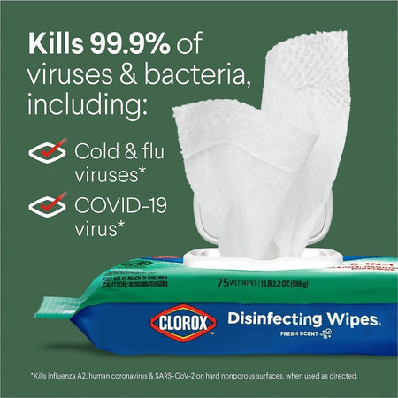 Clorox Disinfecting Cleaning Wipes Flex Pack - Alternate-Image1