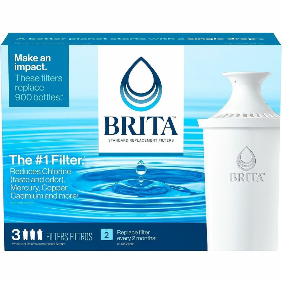 Brita Replacement Water Filter for Pitchers - Alternate-Image1