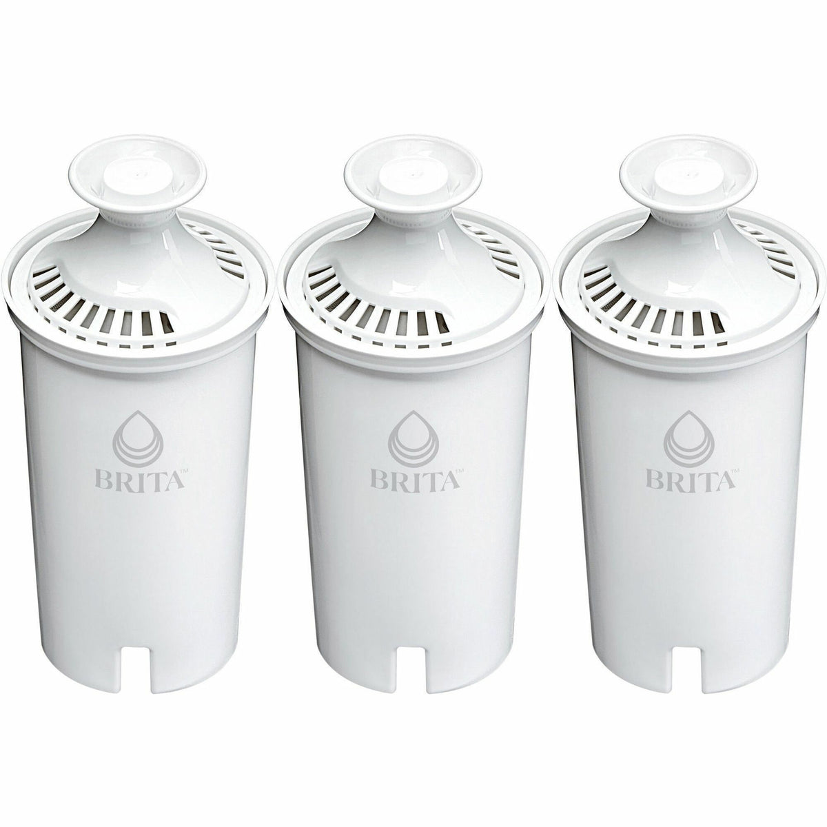 Brita Replacement Water Filter for Pitchers - Dispenser - Pitcher - 40 gal Filter Life (Water Capacity)2 Month Filter Life (Duration) - 3/Pack - 8 / Carton - Blue, White
