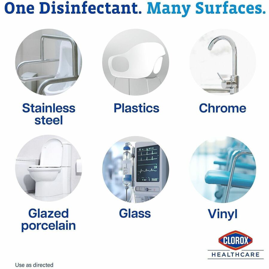 Clorox Healthcare Pull-Top Bleach Germicidal Cleaner - Alternate-Image3