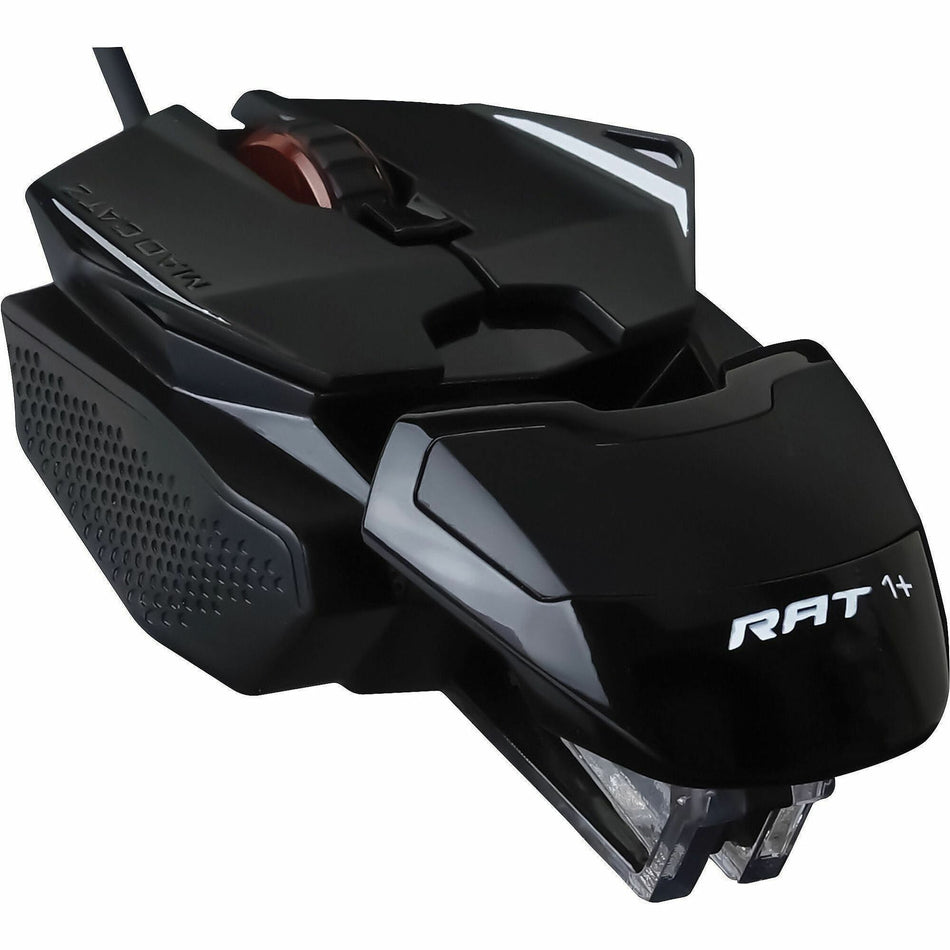 Mad Catz The Authentic R.A.T. 1+ Optical Gaming Mouse - Optical - Cable - USB - 2000 dpi - Scroll Wheel - 1 Each