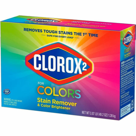 Clorox for Colors Stain Remover and Color Brightener Powder - Left