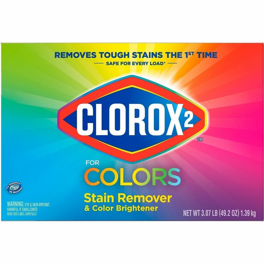 Clorox for Colors Stain Remover and Color Brightener Powder - Front