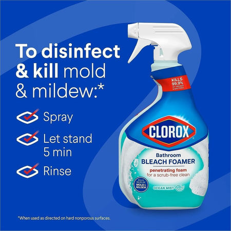 Clorox Disinfecting Bathroom Foamer with Bleach - Alternate-Image8