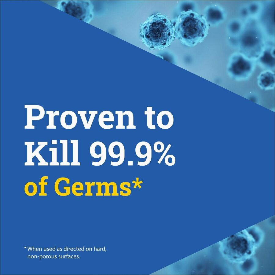 CloroxPro™ Disinfecting Wipes - For Multipurpose - Fresh Scent - 7" Length x 7" Width - Bleach-free, Pre-moistened, Antibacterial - White - 700/Bag - 2 / Carton