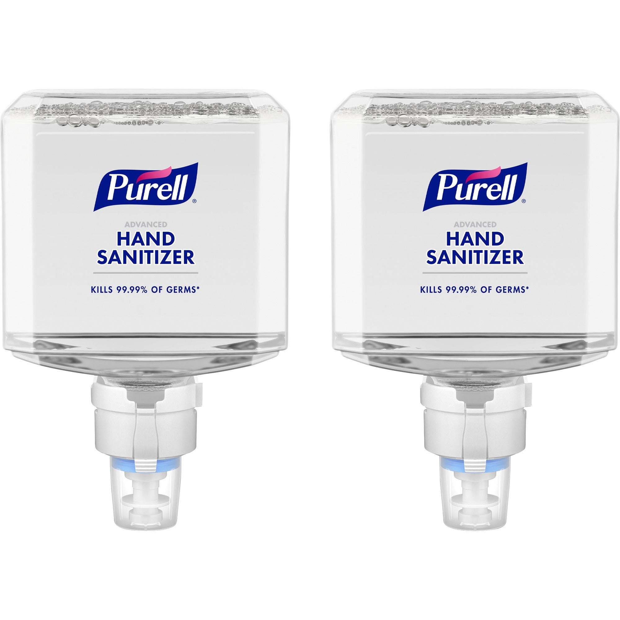 PURELL® Advanced Hand Sanitizer Foam Refill - Clean Scent - 1.27 quart - Touchless Dispenser - Kill Germs - Hand - Clear - Dye-free, Bio-based - 2 / Carton