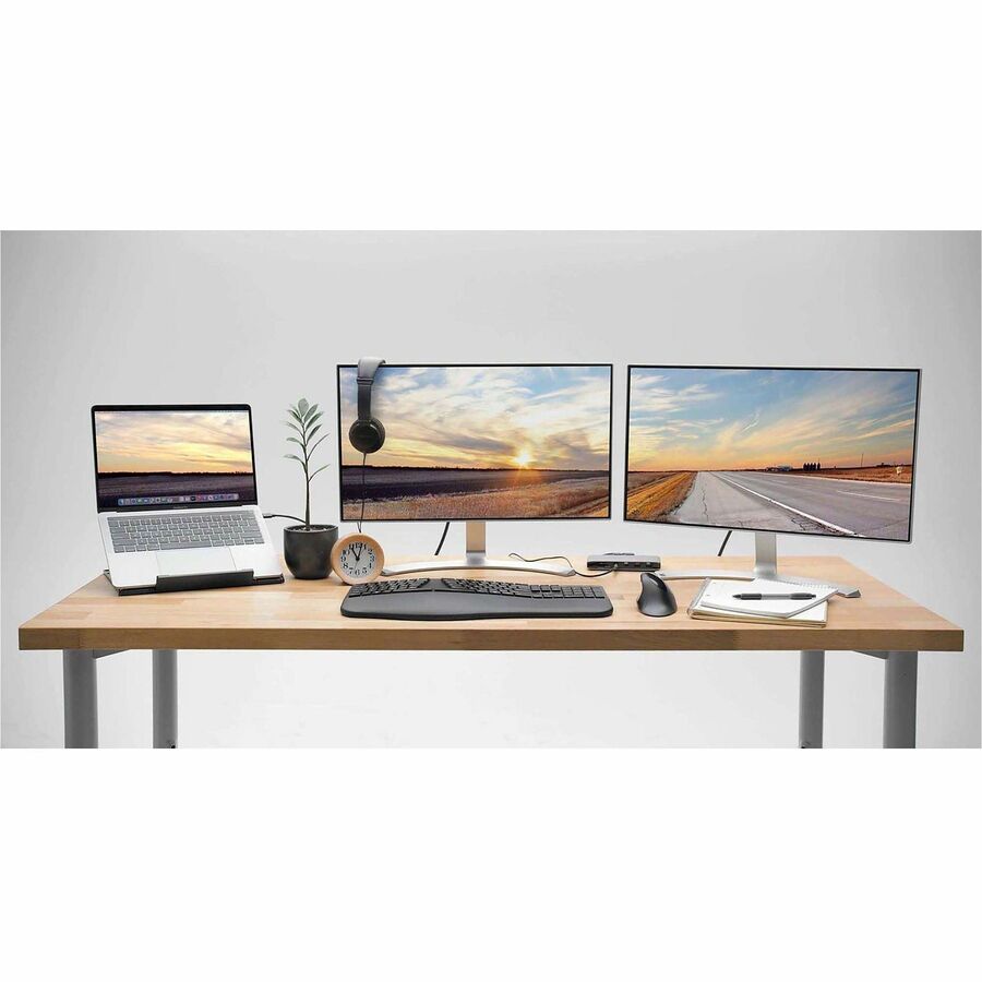 Kensington Classic 3.5mm Headset with Mic - Stereo - Mini-phone (3.5mm) - Wired - Over-the-head, On-ear - Binaural - Circumaural - 6 ft Cable - Noise Cancelling Microphone - Noise Canceling - Black