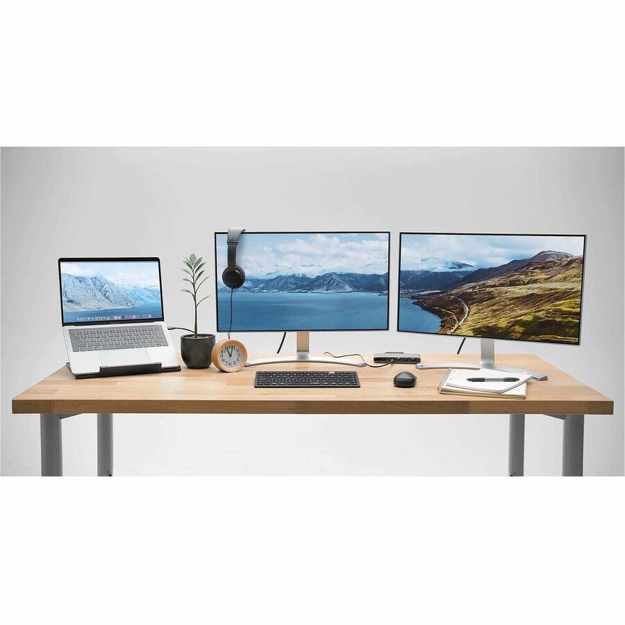 Kensington Classic 3.5mm Headset with Mic - Stereo - Mini-phone (3.5mm) - Wired - Over-the-head, On-ear - Binaural - Circumaural - 6 ft Cable - Noise Cancelling Microphone - Noise Canceling - Black