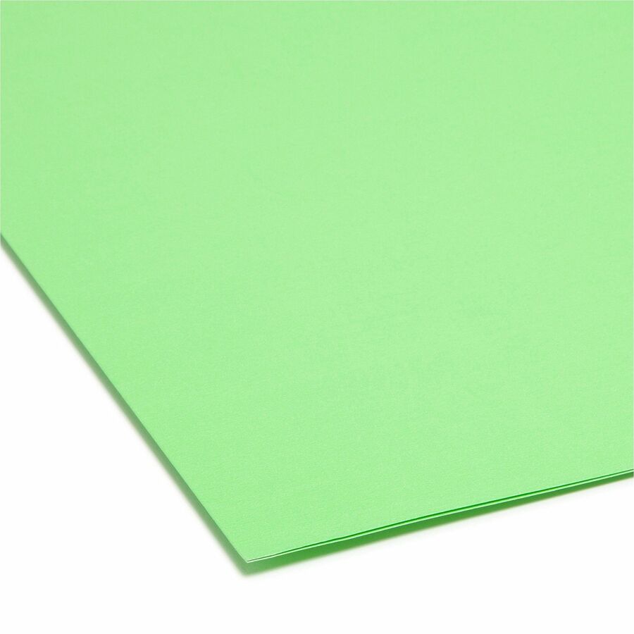 Smead SuperTab 1/3 Tab Cut Letter Recycled Top Tab File Folder - Bottom