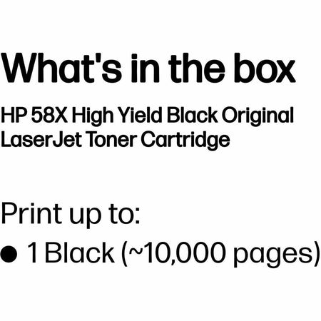 HP 58X (CF258X) Original High Yield Laser Toner Cartridge - Black - 1 Each - Alternate-Image26